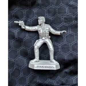 Rawcliffe Star  Wars Han Solo Pewter Miniature VTG USA RF960 1994